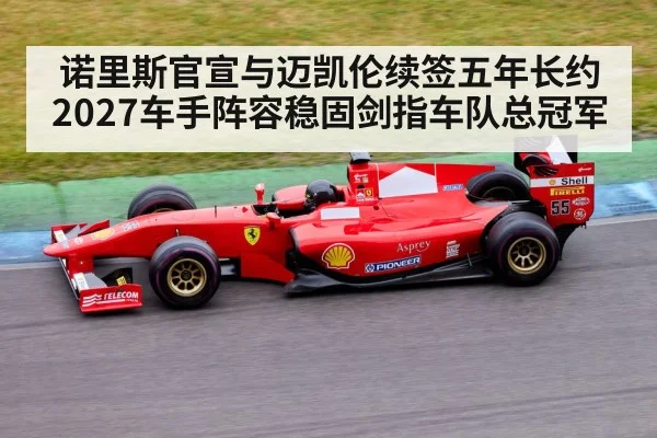 诺里斯官宣与迈凯伦续签五年长约 2027车手阵容稳固剑指车队总冠军